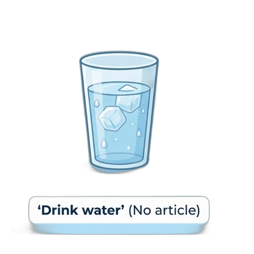 Drink water illustration
