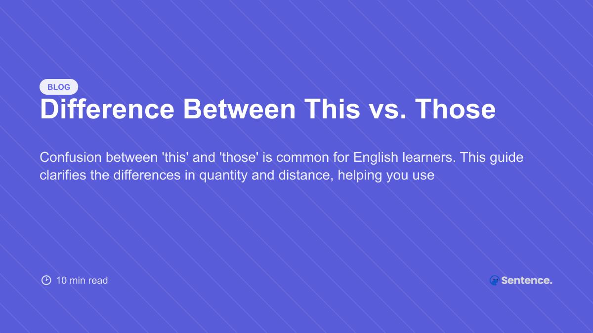 Illustration explaining quantity and distance rules for this vs those showing a cat character with apples.