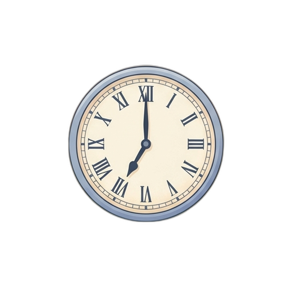 At Preposition Illustration