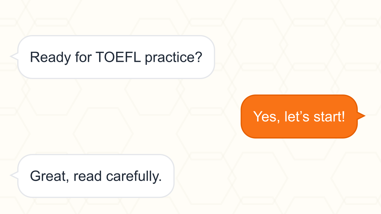TOEFL Reading Practice Test Part 1