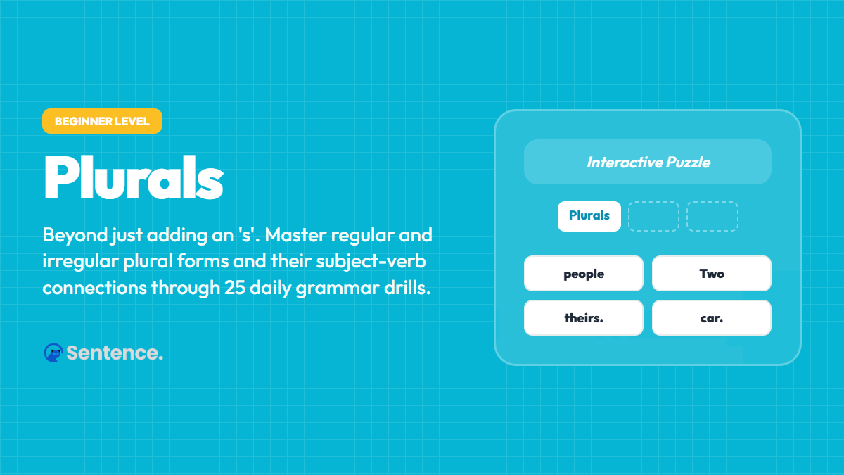 Plurals
