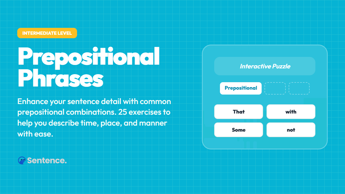 Prepositional Phrases