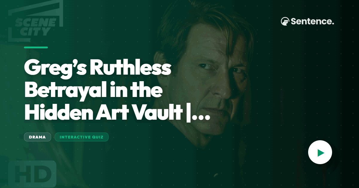 Greg's Art Vault Betrayal | Justified