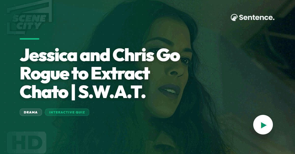 Jessica and Chris Go Rogue | S.W.A.T.