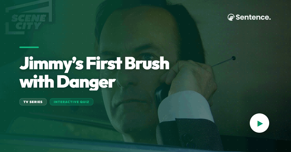 Jimmy’s First Brush with Danger