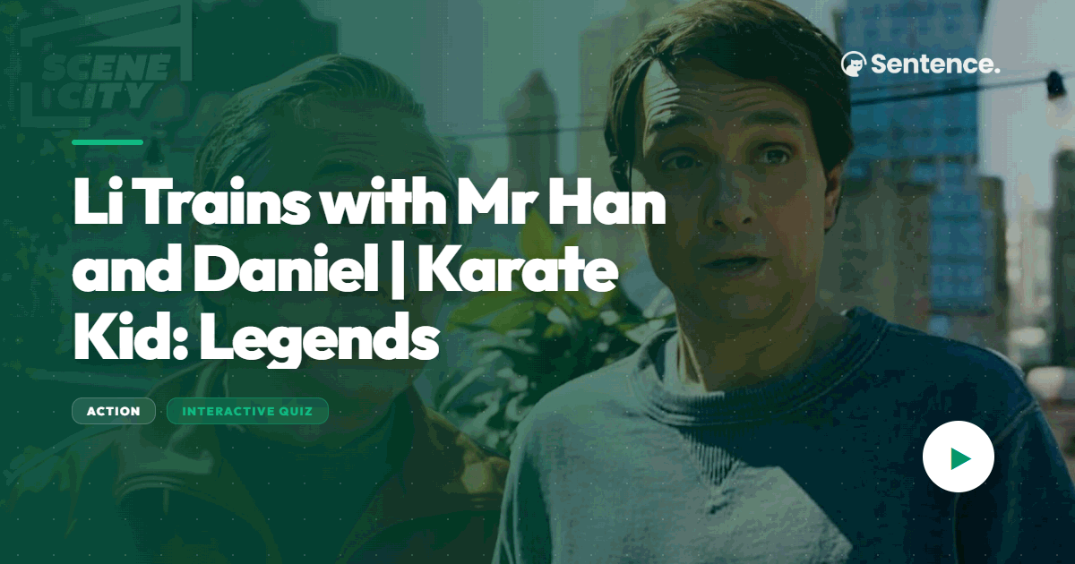 Li Trains with Mr Han and Daniel | Karate Kid