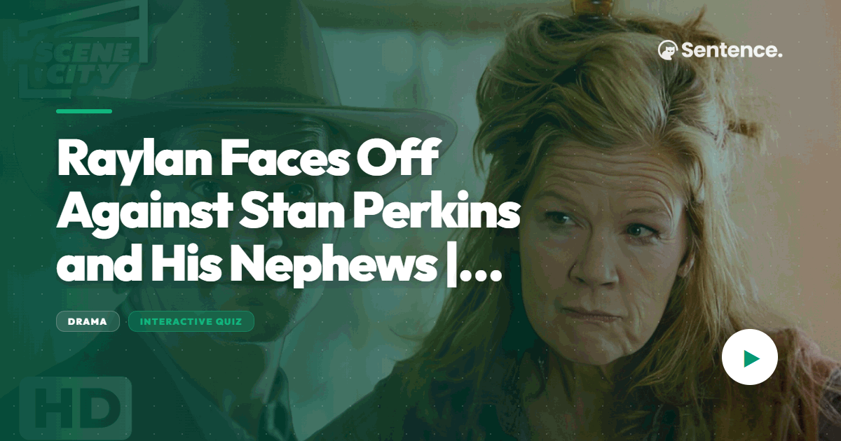 Raylan Faces Off Against Stan Perkins and His Nephews | Justified