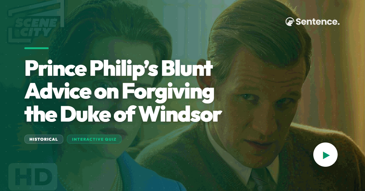 Prince Philip’s Blunt Advice on Forgiving the Duke of Windsor