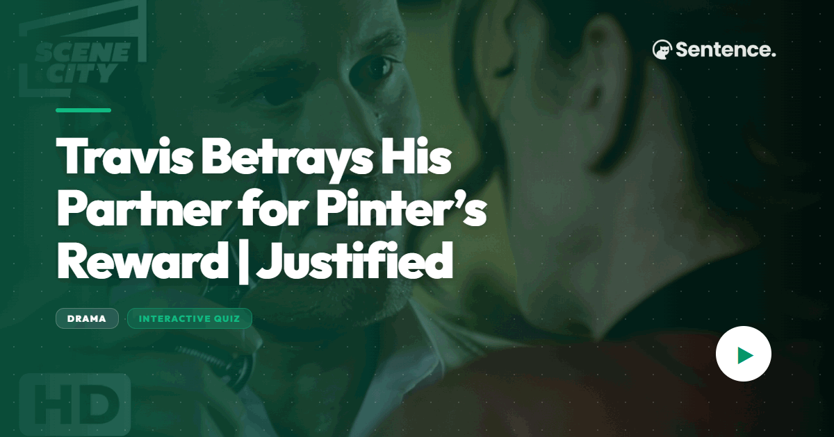 Travis Betrays His Partner | Justified