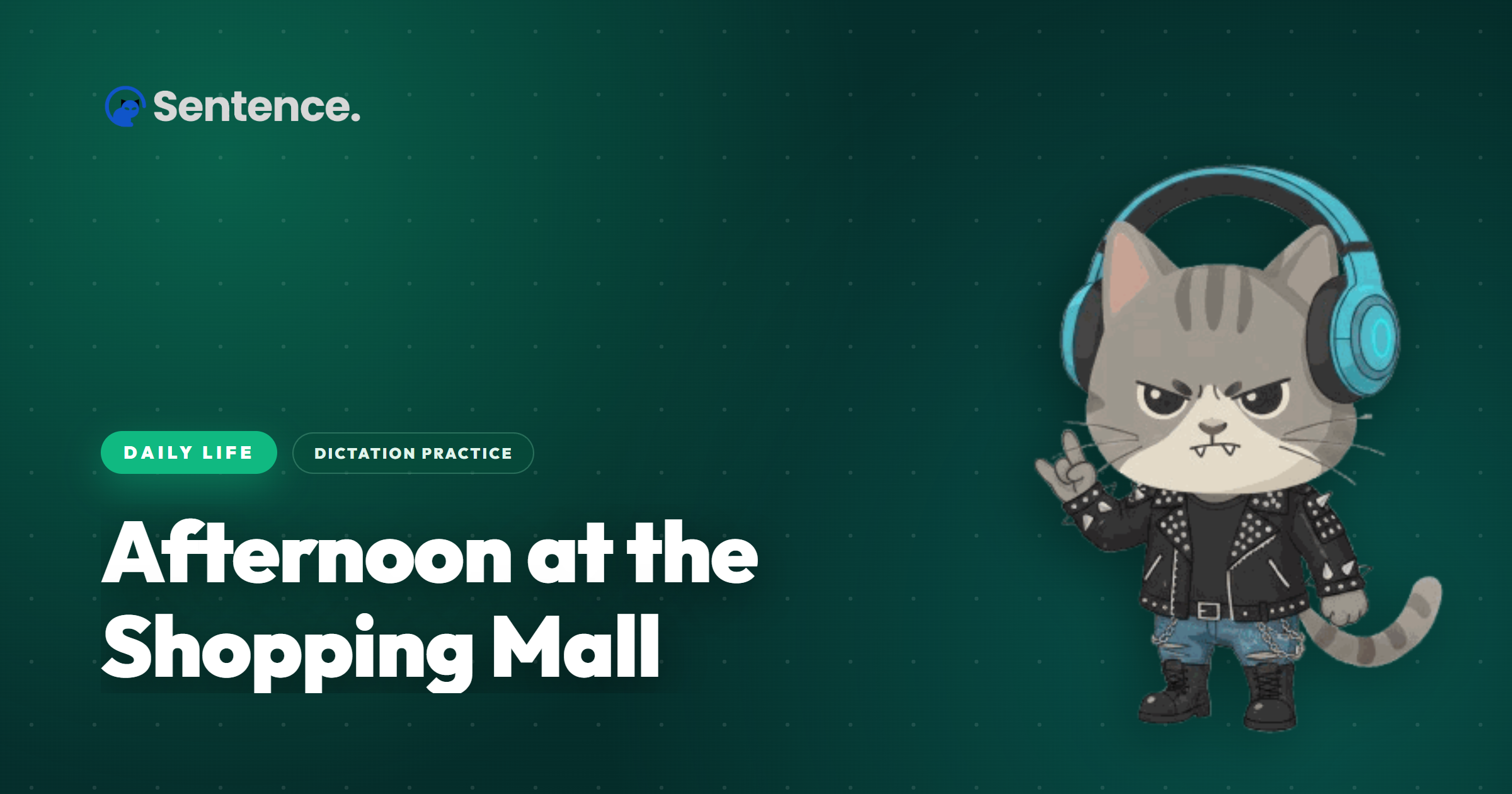 Afternoon at the Shopping Mall