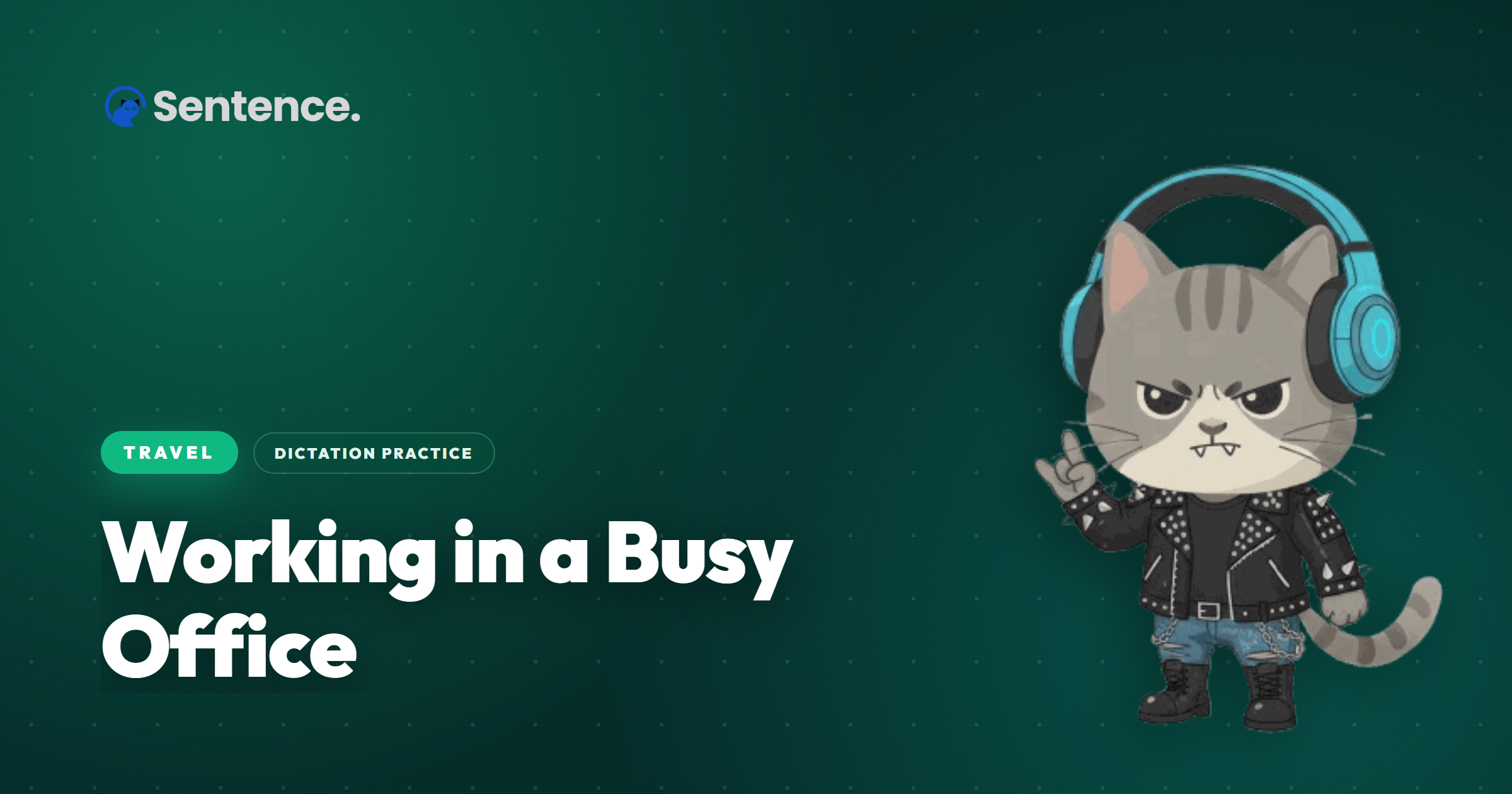 Working in a Busy Office