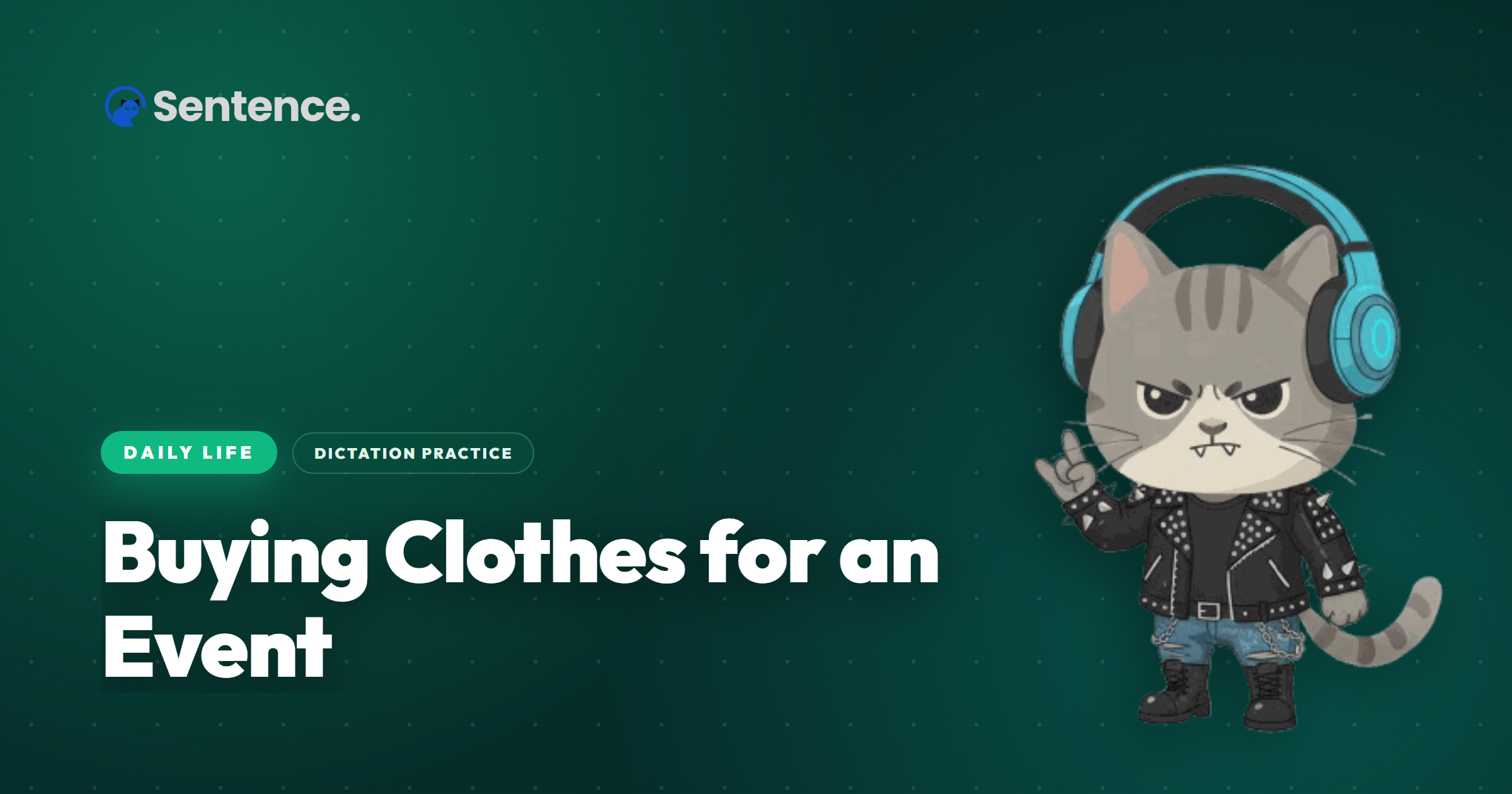 Buying Clothes for an Event