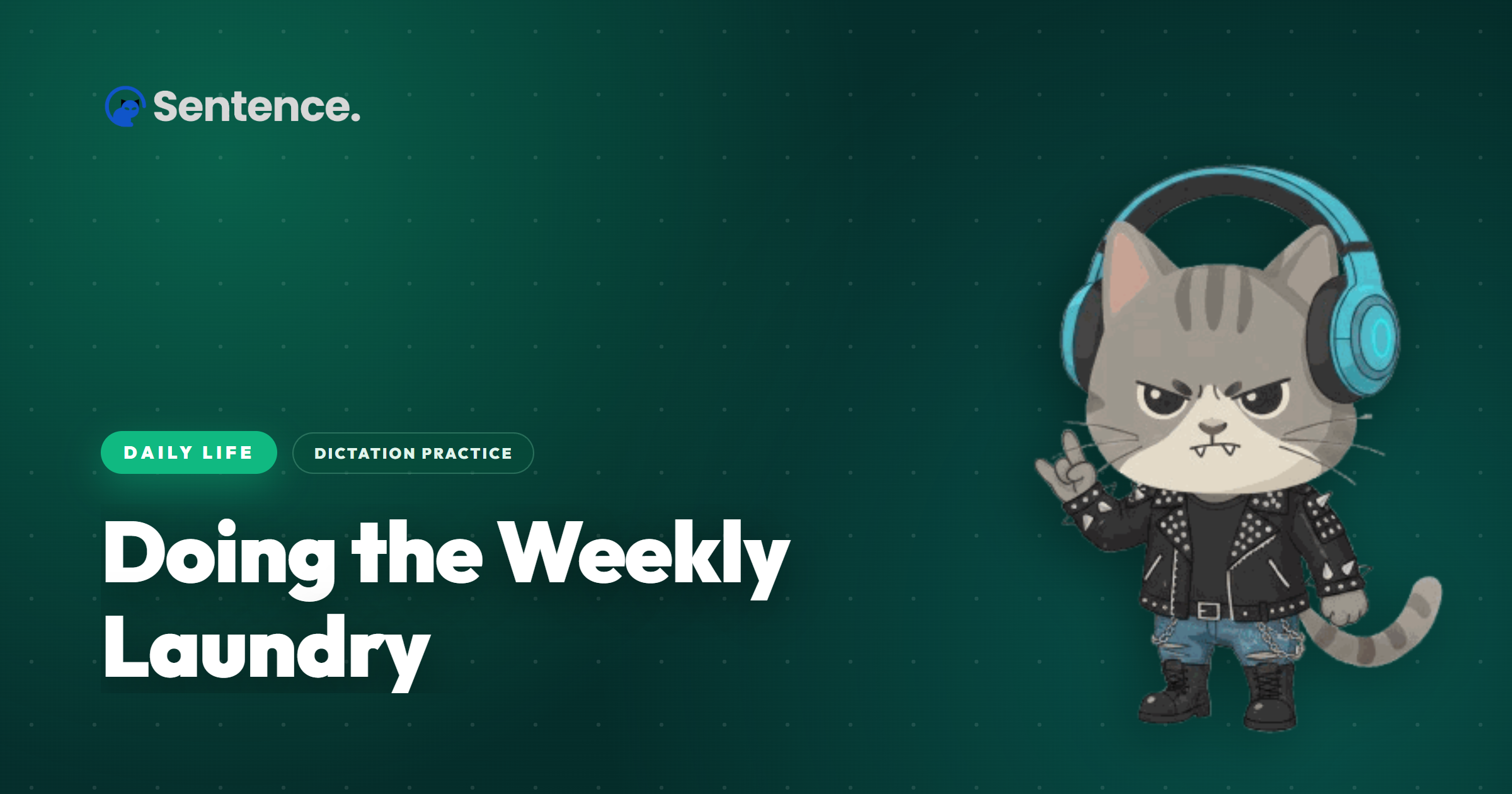 Doing the Weekly Laundry