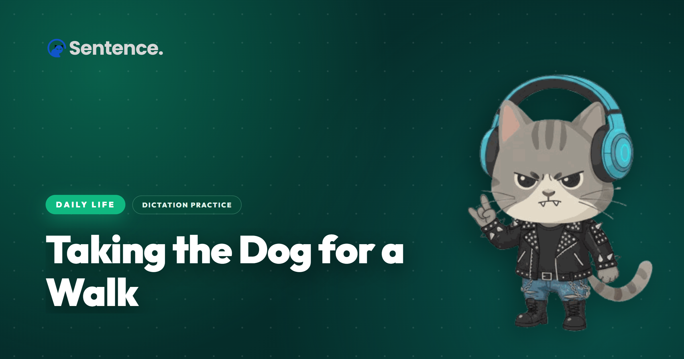 Taking the Dog for a Walk