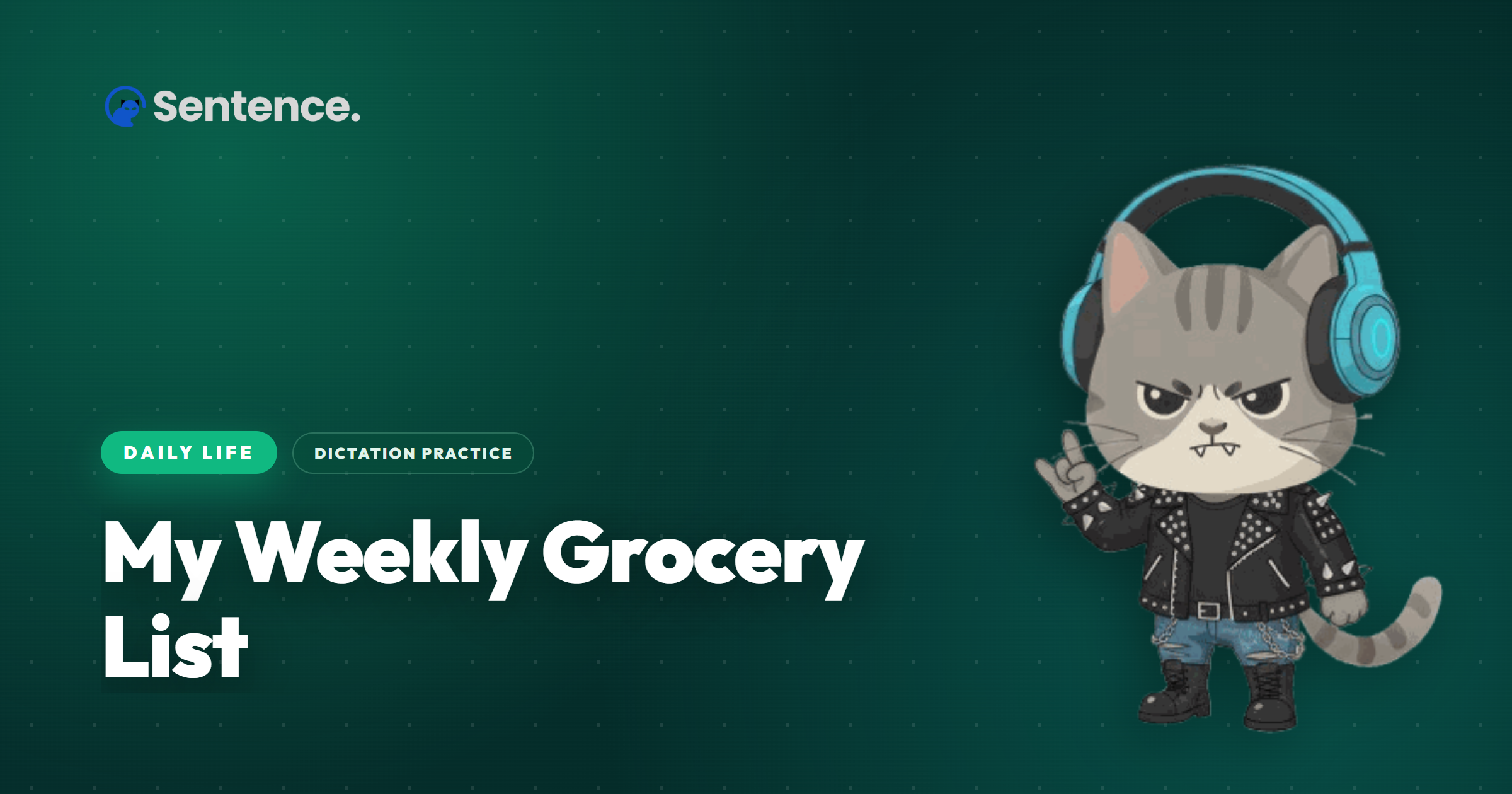 My Weekly Grocery List