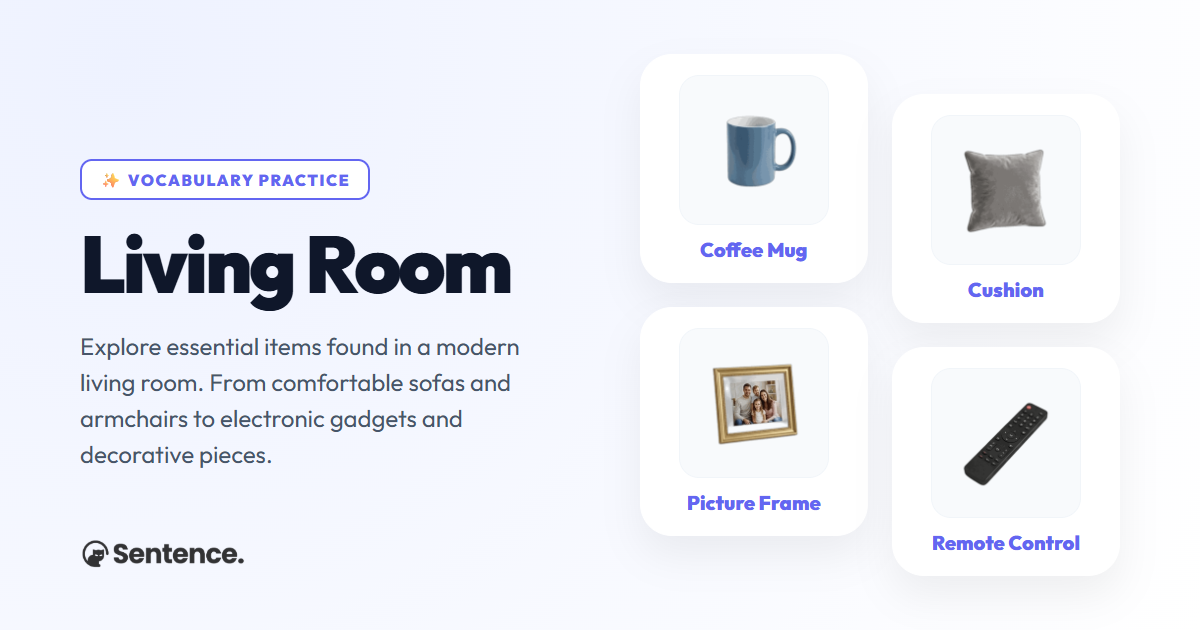 Living Room Vocabulary