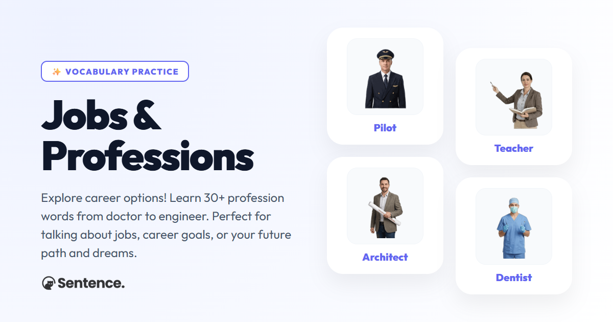 Jobs & Professions Vocabulary