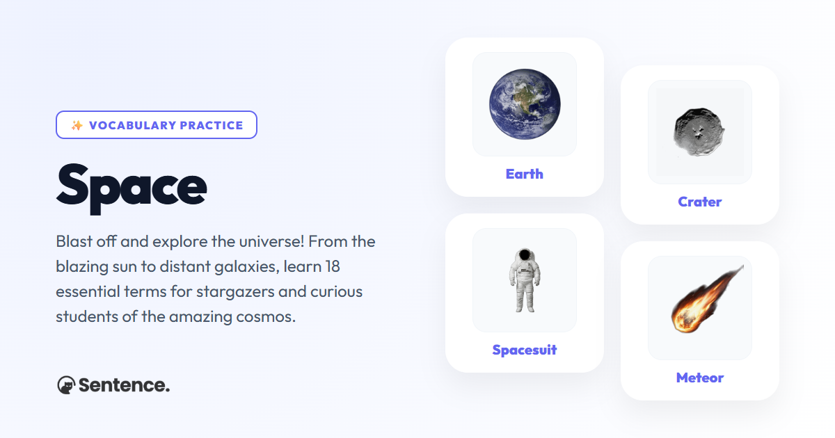 Space Vocabulary