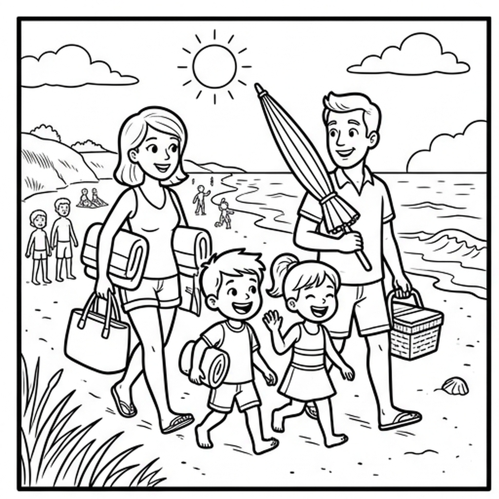 A Day at the Beach - Image 1