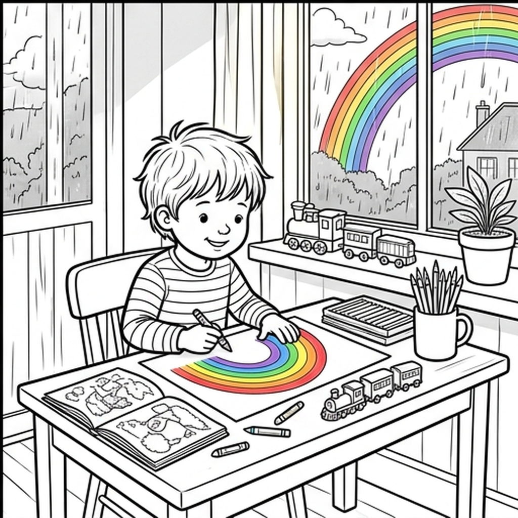 A Rainy Afternoon at Home - Image 4