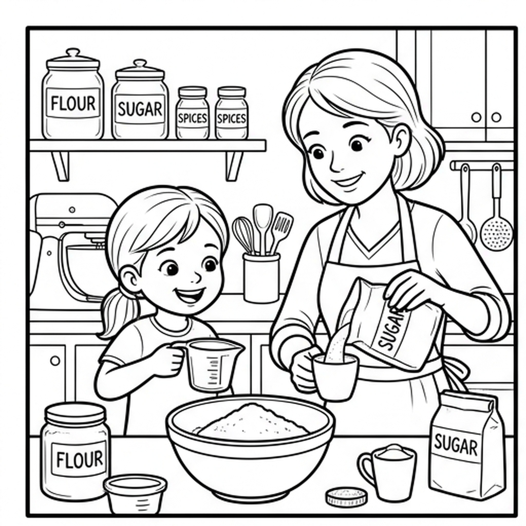 Baking a Special Cake - Image 1