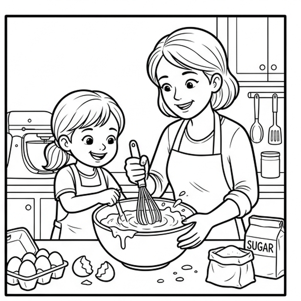 Baking a Special Cake - Image 2