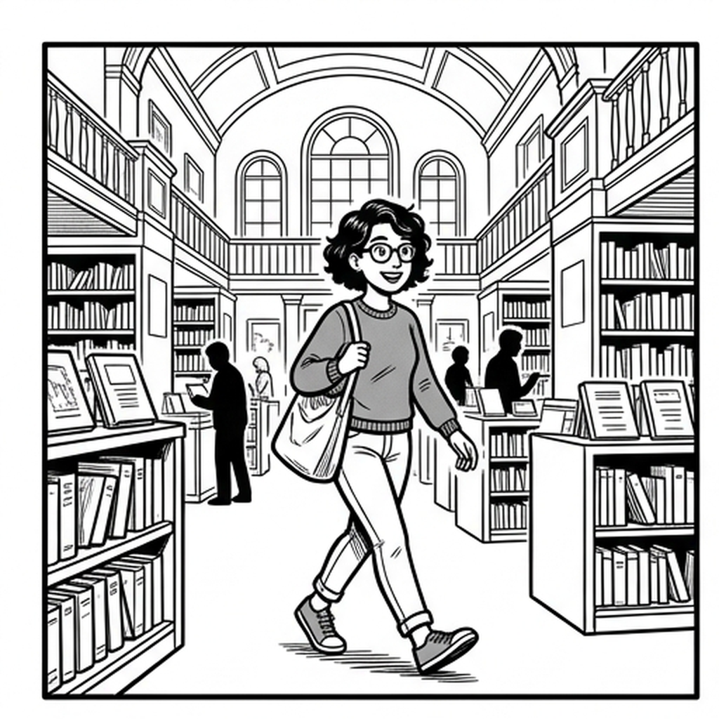 Borrowing Library Books - Image 1