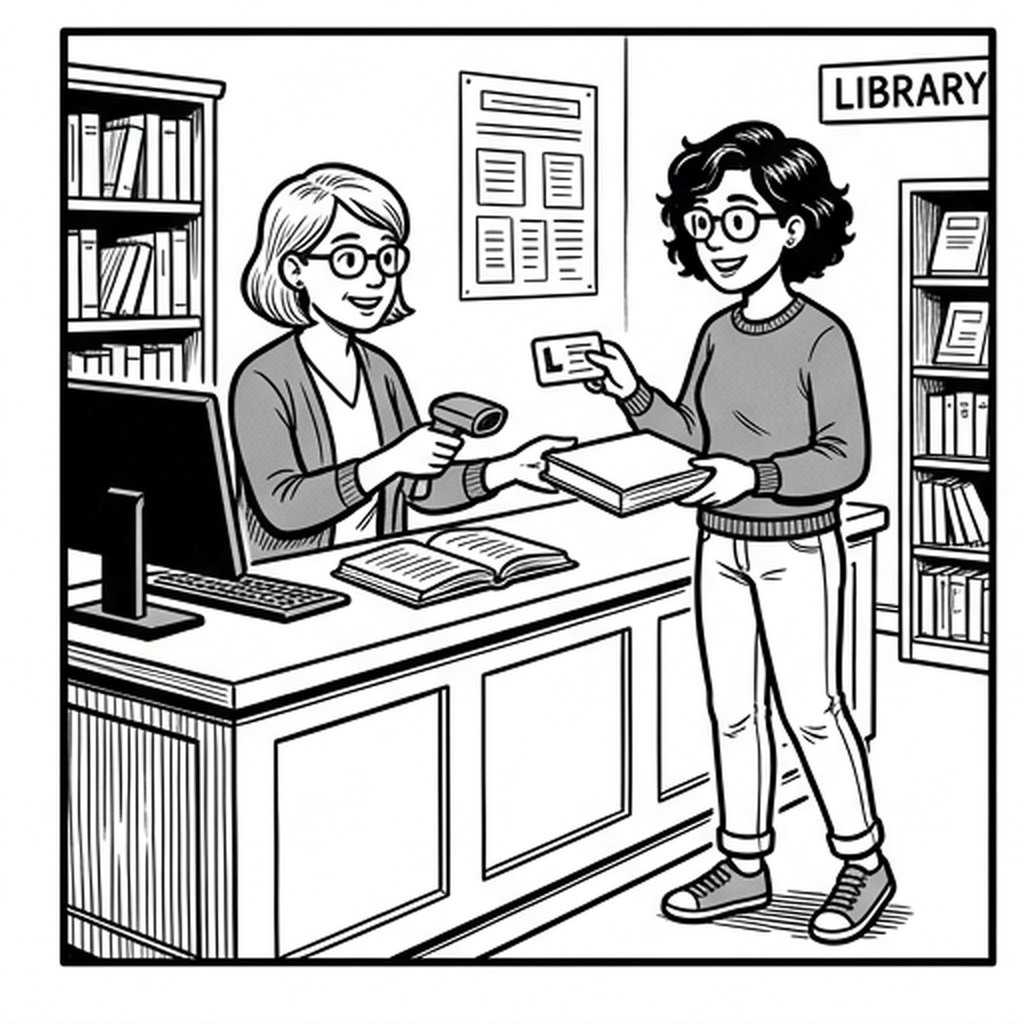 Borrowing Library Books - Image 3