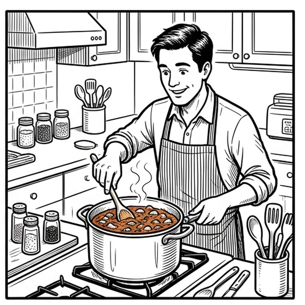 Cooking a Family Dinner - Image 2