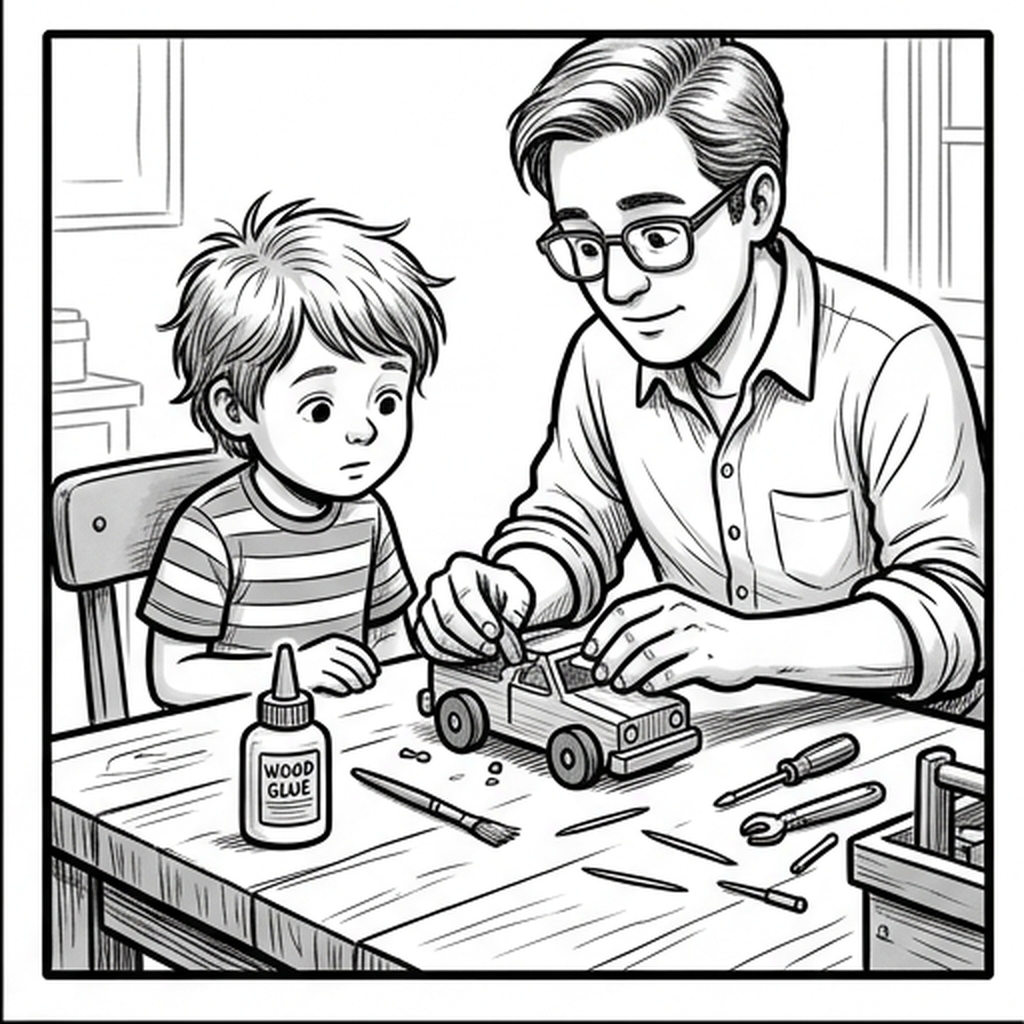 Gathering tools and glue