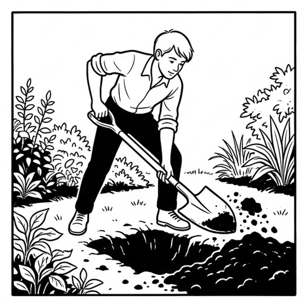 Planting a Young Tree - Image 1