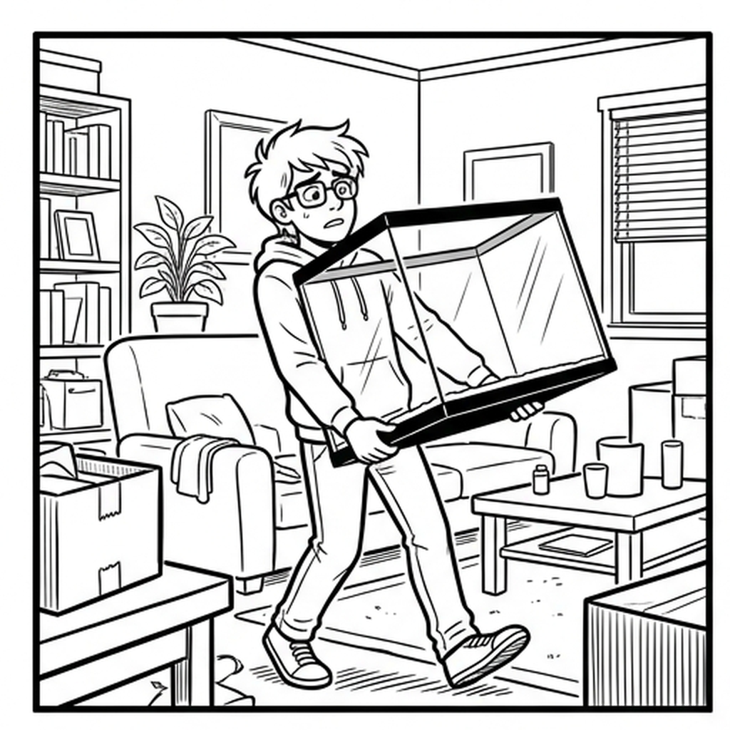 Bringing home a new fish tank