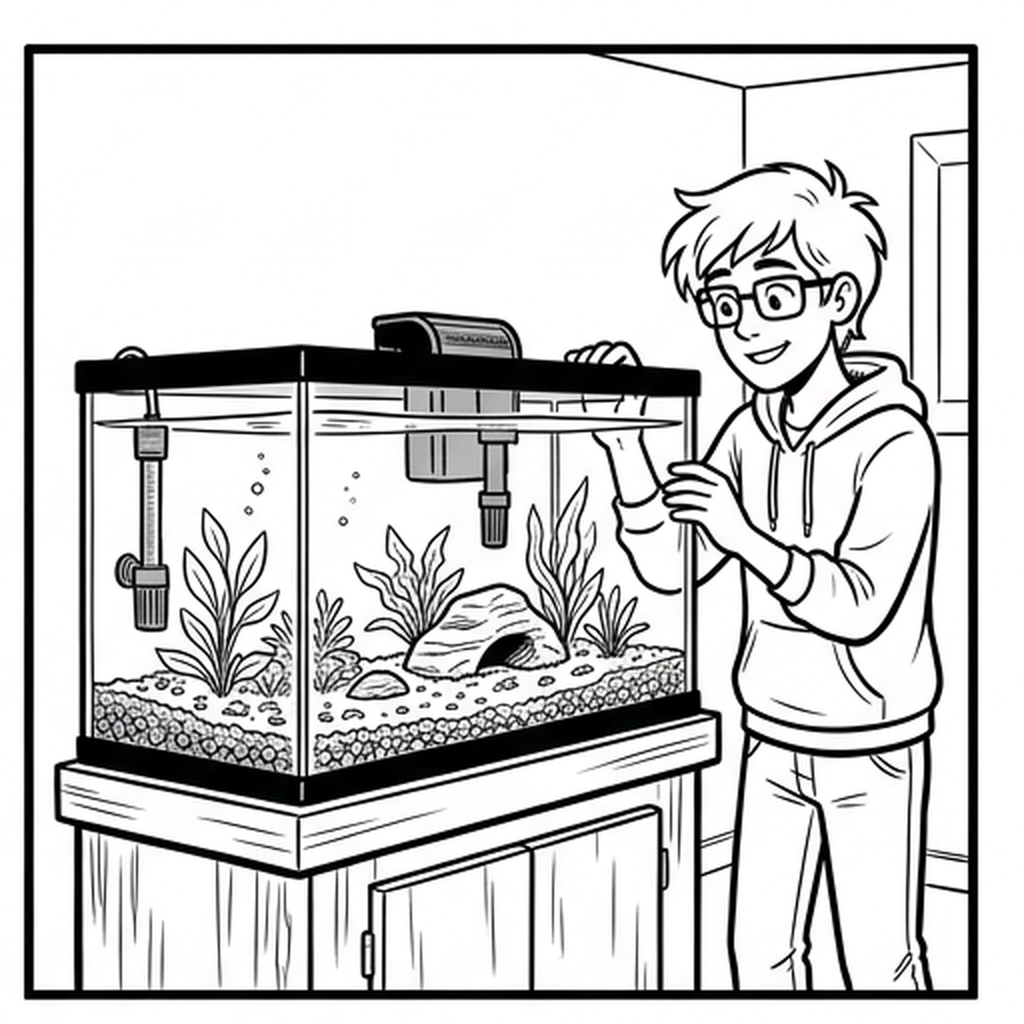 Adding plants and water